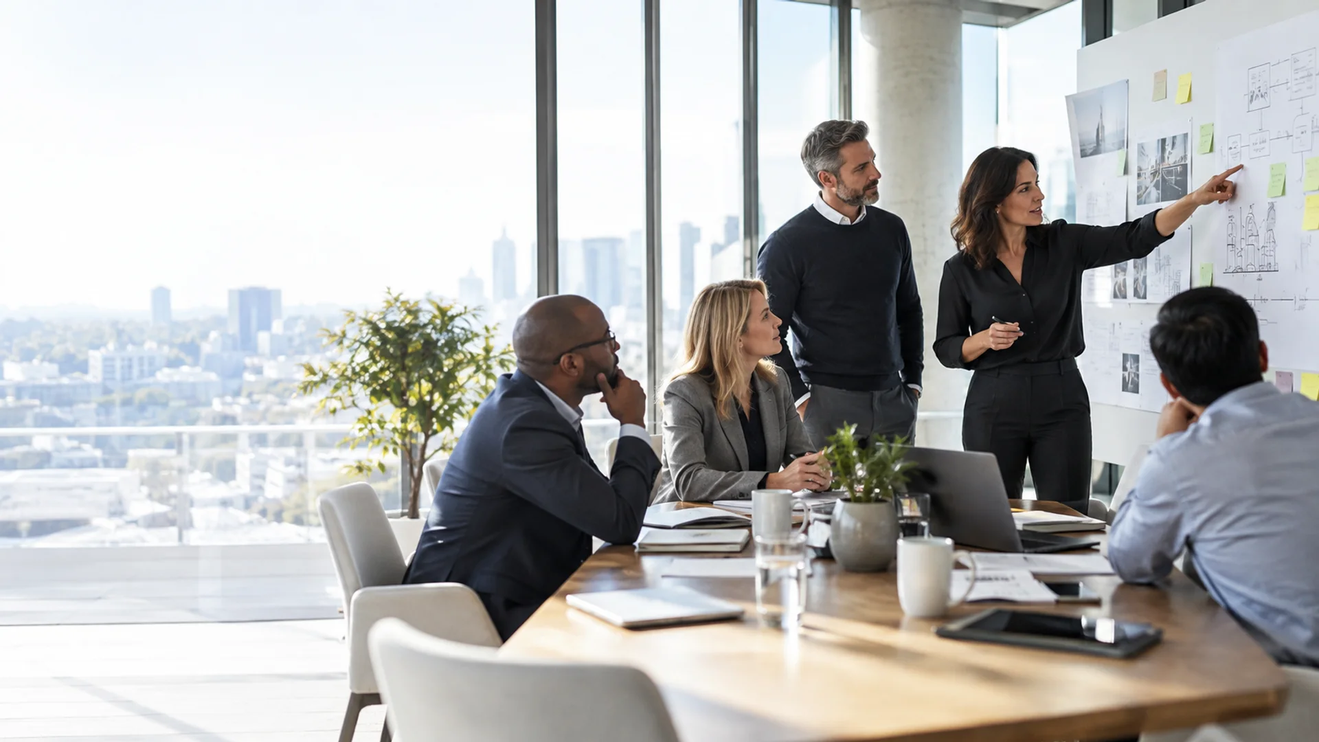 Équipe travaillant sur le service Conseil Data & IA